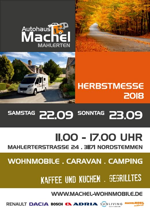 Autohaus Machel, Nordstemmen: Ob Dacia Neuwagen, Jahreswagen, Wohnmobil, Reifen oder Reifenservice Hannover, Autoverwertung, Werkstatt-Know-how, Achsvermesseung, Pannenhife oder Bosch Car Service - der Dacia Hndler ist weit ber die Stadtgrenzen bis nach Hildesheim und Hannover fr sein vielfltiges Angebot bekannt.